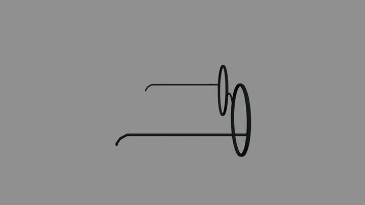 Ring Glasses 3D Model