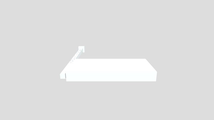 Bandera de Guatemala 3D Model