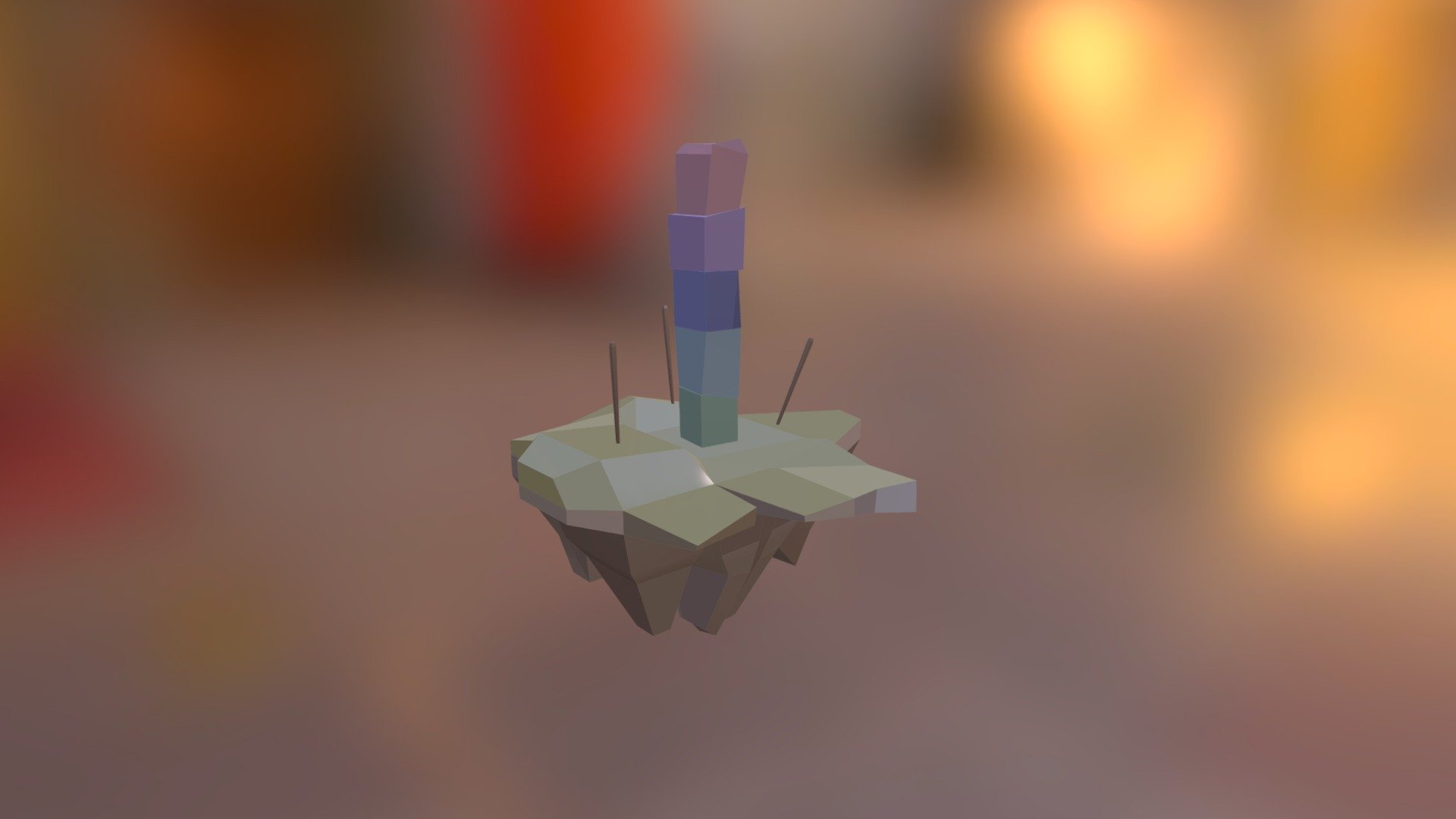 Island Model - 3D model by Robin M (@robinsilcock) [cc70745] - Sketchfab