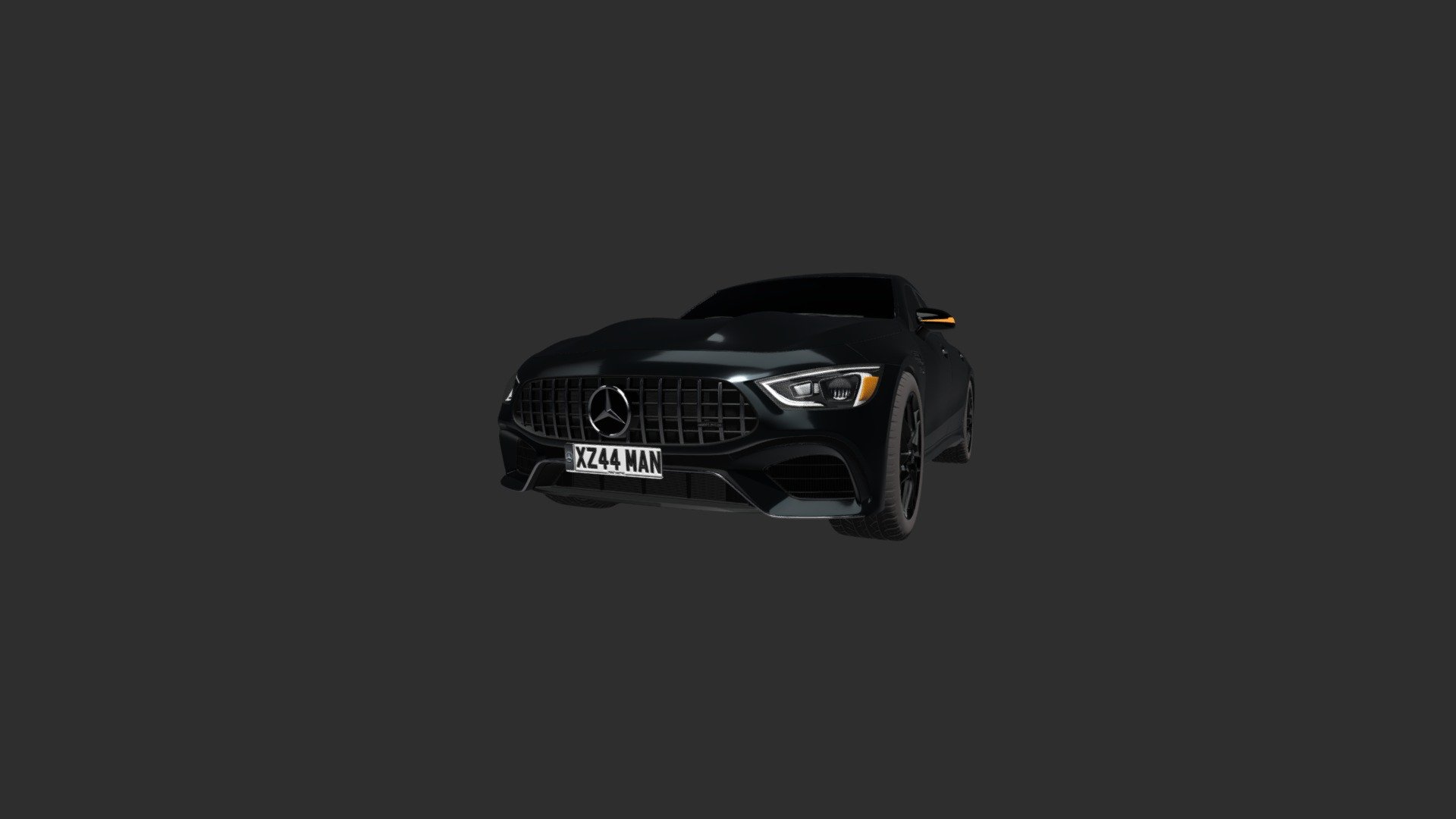 Mercedes AMG GT 63 Rigged Model  **FREE**