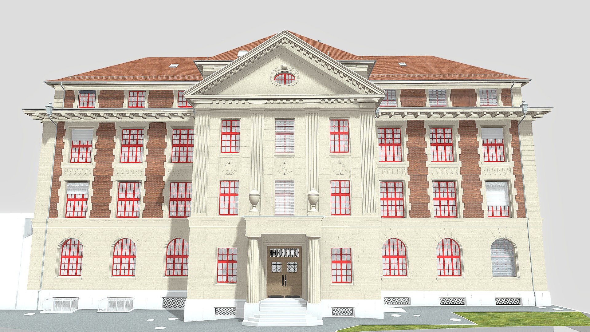 Burgdorf BE, Ingenieurschule — Sketchfab embed 3D viewer