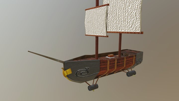 Airship Model 3D Model