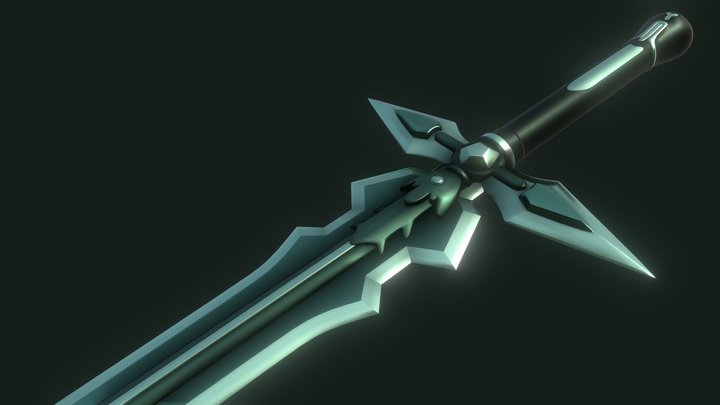 Dark Repulser (Sword Art Online) 3D Model