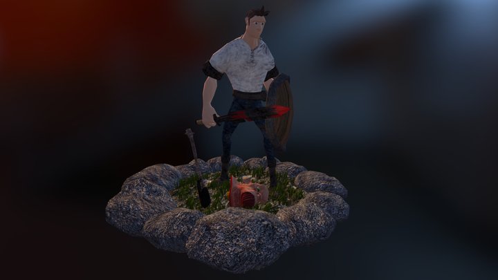 Game Character - Lux 3D Model