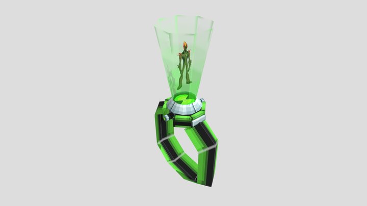 Ben 10 Alien Force Recalibrated Omnitrix 3D Model