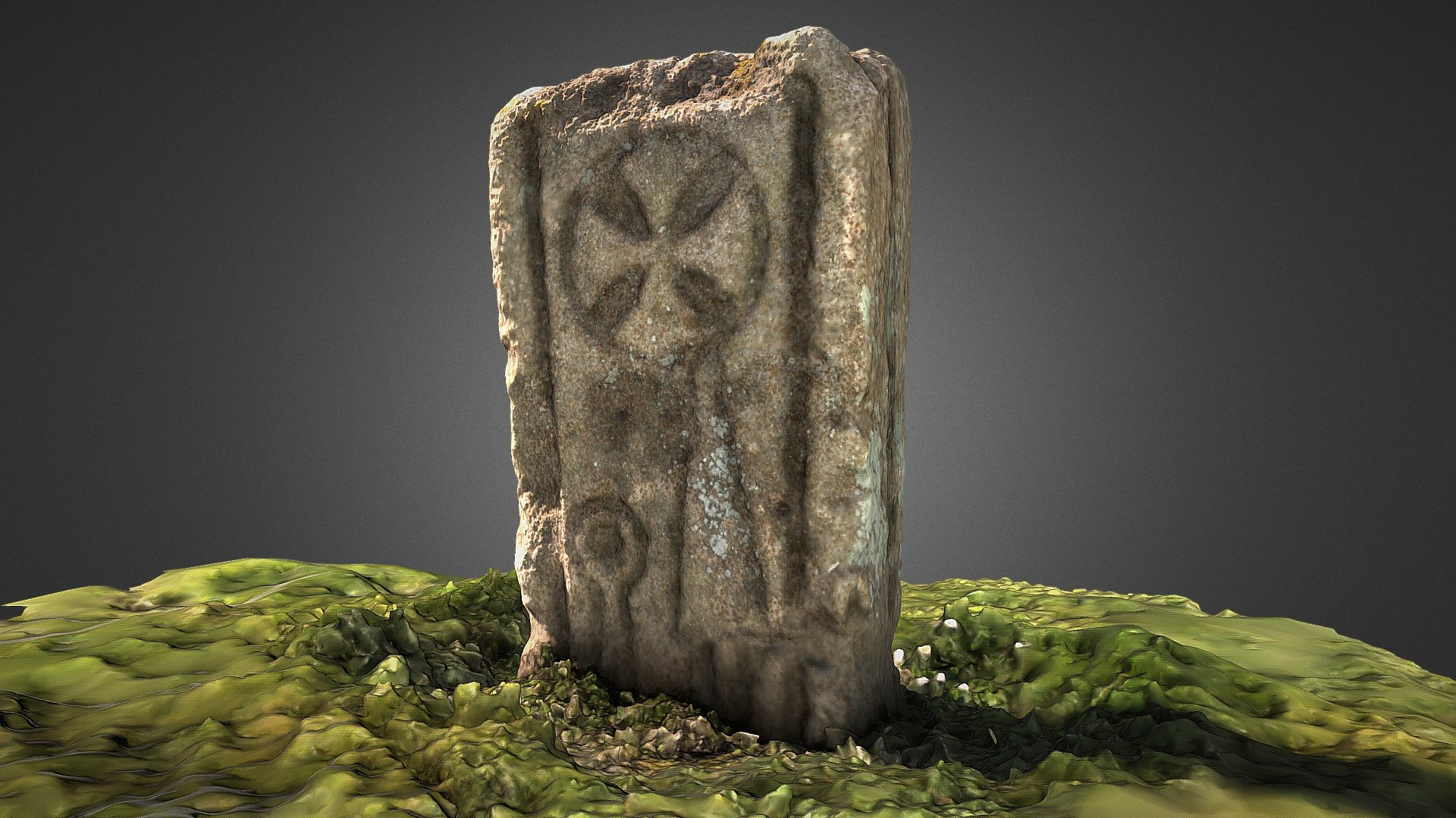 Medieval Headstone, Gullane, Scotland