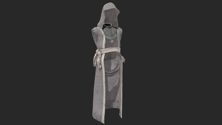 Preta Ragged Garb 3D Model
