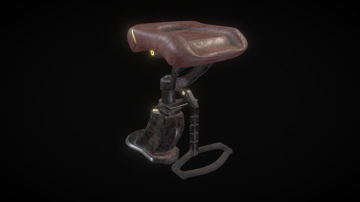 Sci-Fi Chair 3D Model