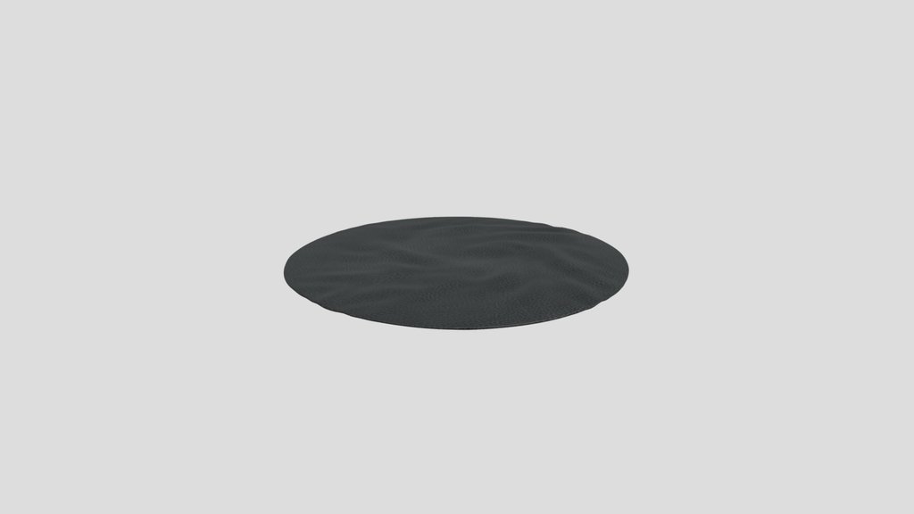 White Fur Bathmat