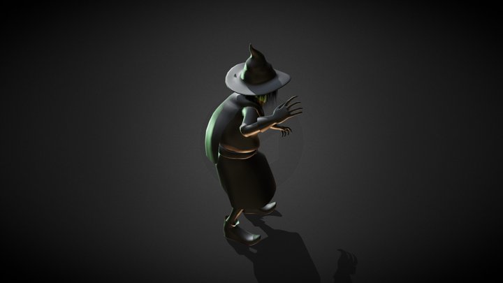 Witch 3D Model