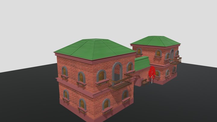 house / home //blender 3D Model