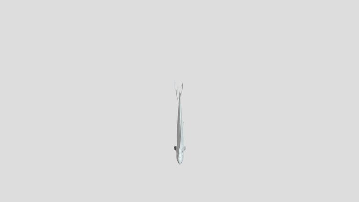 Nintendo Switch - Animal Crossing - Oarfish 3D Model