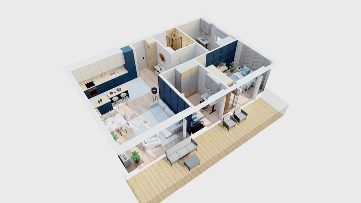 Styl 3 3D Model