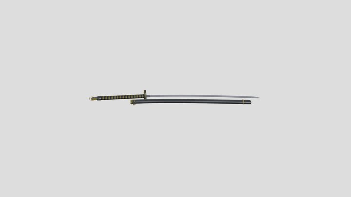 [XYZ School] Katana 1 3D Model