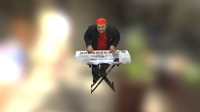 keyboard marc 4 3D Model