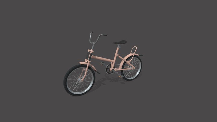 Bicycle Tisa 3D Model