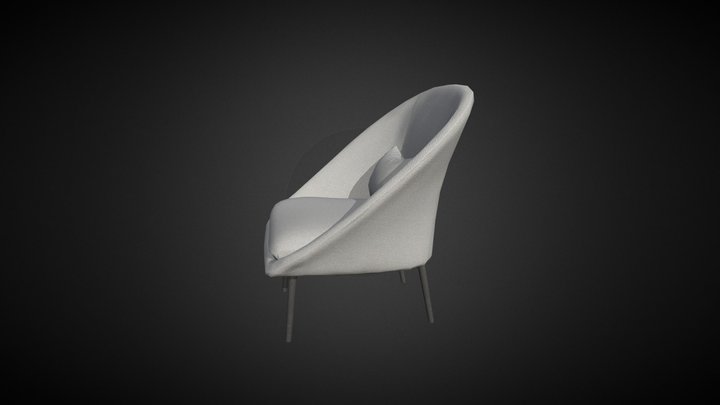 Fauteuil Norsdam 3D Model
