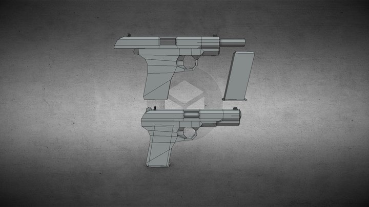 Tokarev TT-33 3D Model