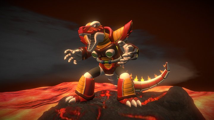 Mattrex - Megaman X5 3D Model