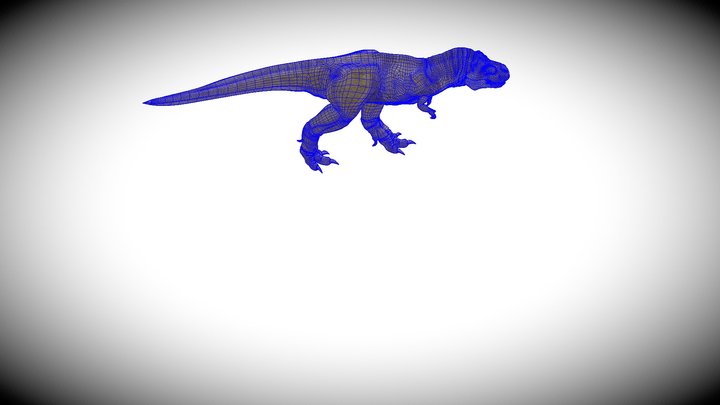 Tyrannosarus roar 3D Model
