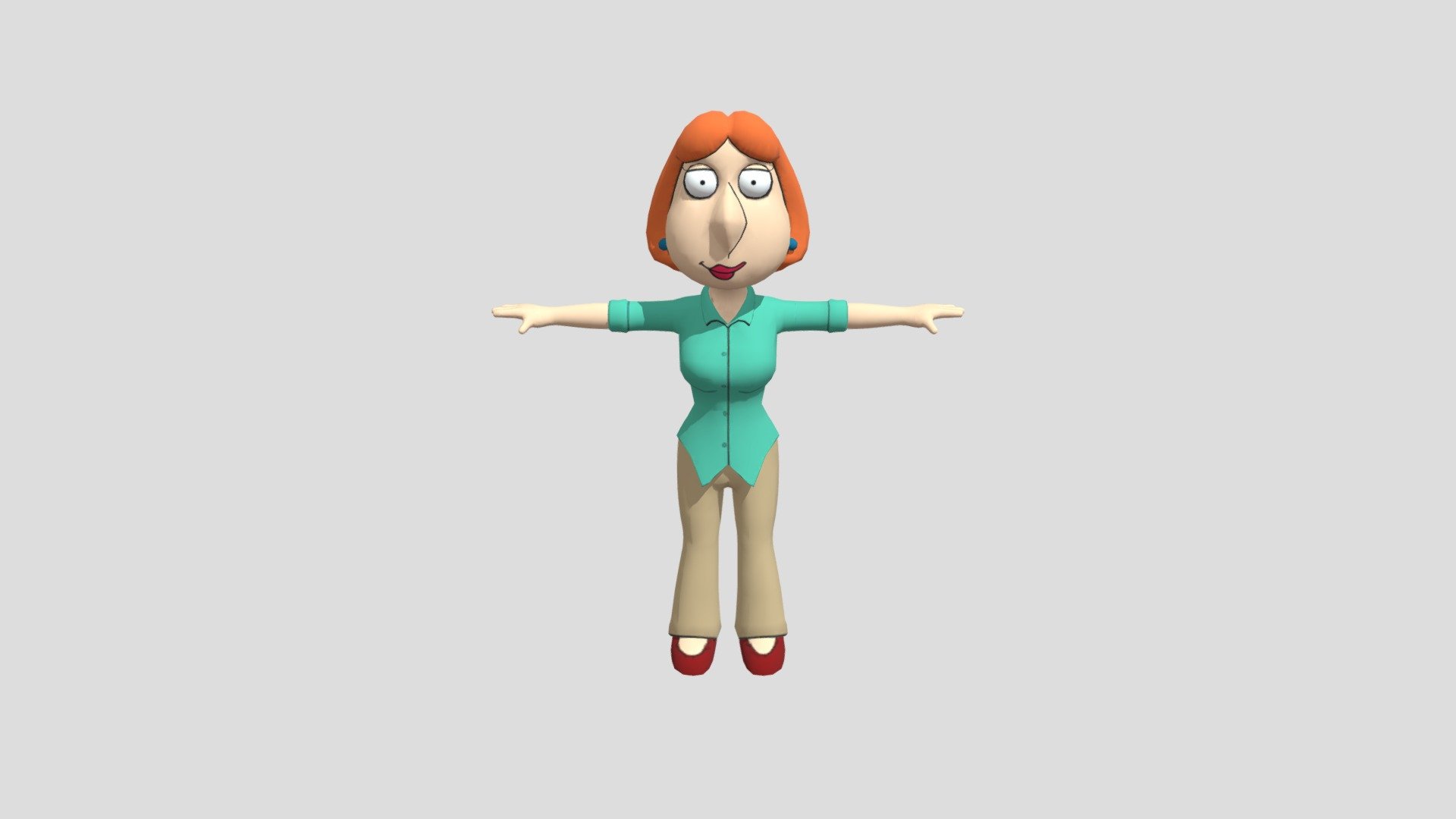 lois_griffin - Download Free 3D model by Kyle.withem [cc7bccc] - Sketchfab