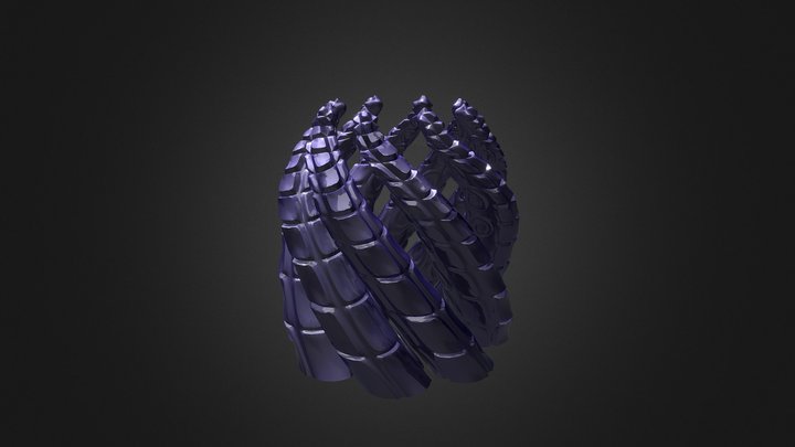 Tentacles Holder 3D Model