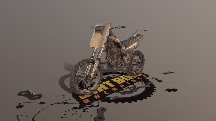 Steampunk Bike - Dirt Bike Unchained by Redbull 3D Model