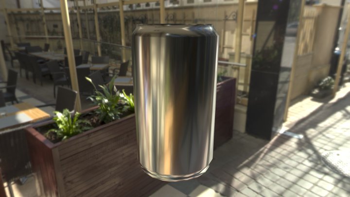 Soda Can 3D Model