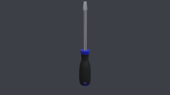 Screwdriver 3D Model