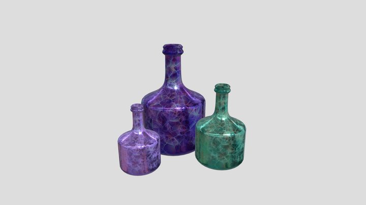 Colorful Vases (Jarrones Coloridos) 3D Model