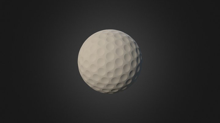 Bola De Golf 50 3D Model