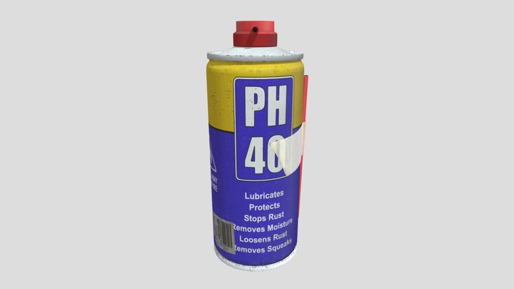 lubricant_spray 3D Model