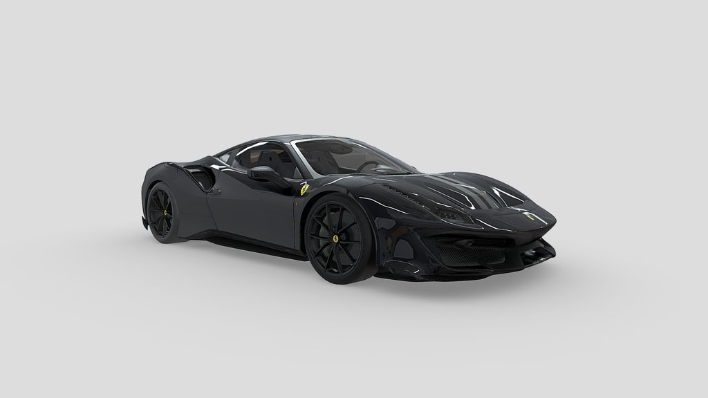 Ferrari 488 Pista - Architect-Void Edition