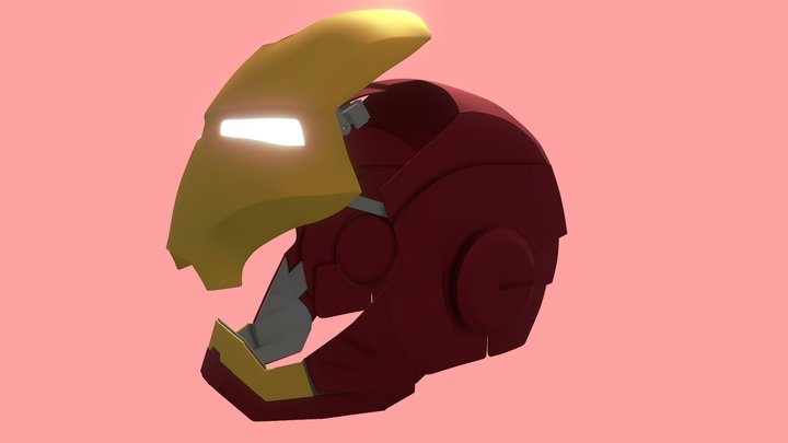 Iron Man Sketchfab 3D Model