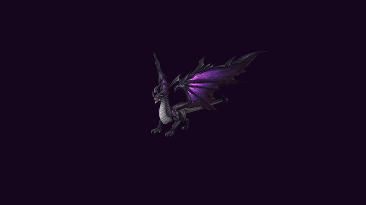 Shadow Dragon Animations 3D Model