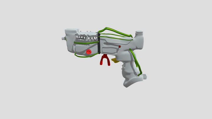 Multitasking Gun 3D Model