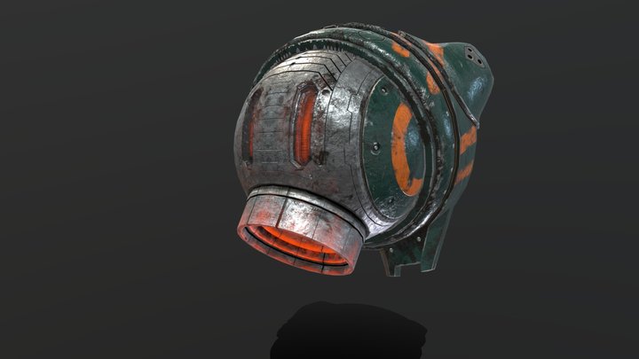 Ball Jetpack 3D Model