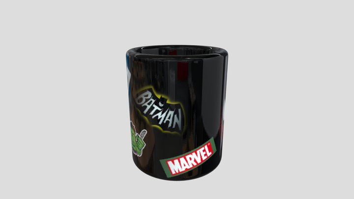 Marvel cup 3D Model