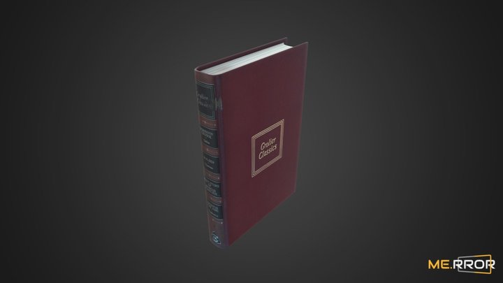 [Game-Ready] Book3 3D Model