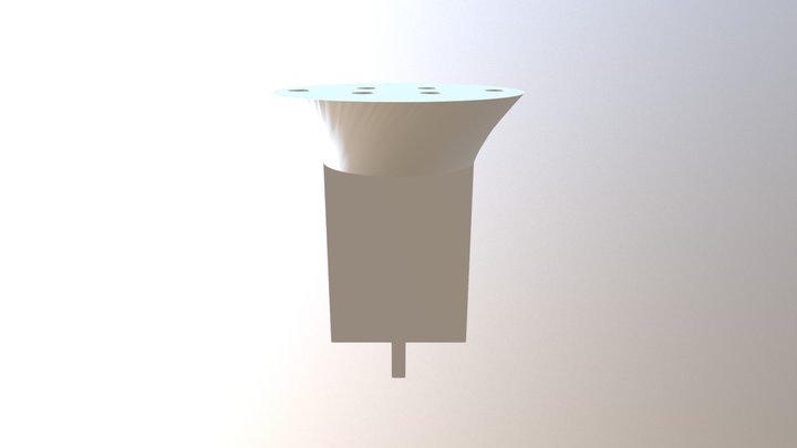 solar tracker head 3D Model