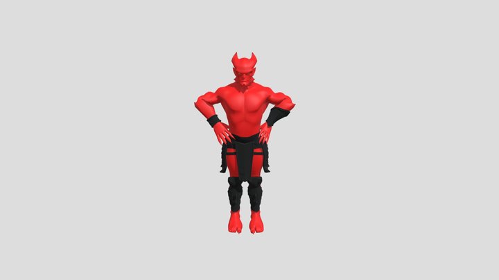 Demon_ King_ Idle 3D Model