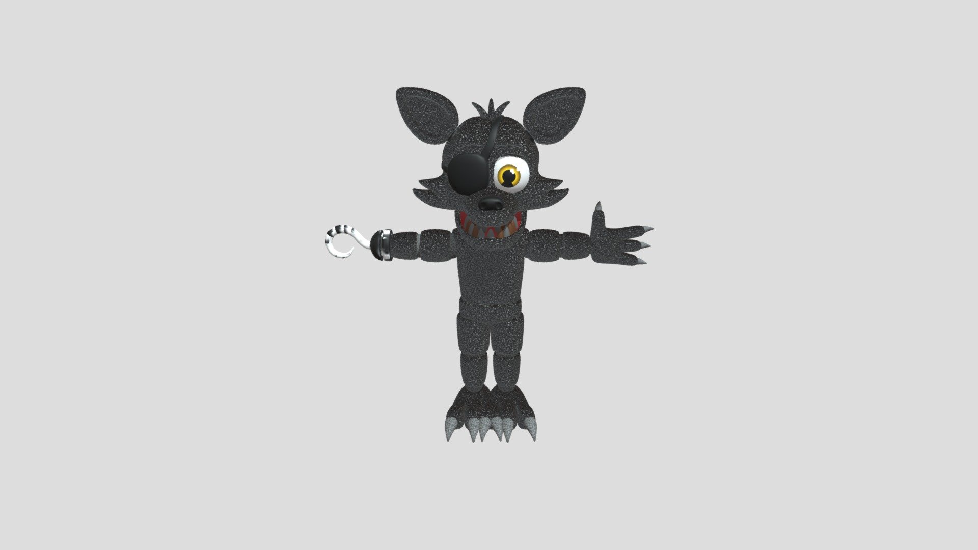 Fixed Foxy Download Free 3d Model By Misterfox40020 [cc860f8] Sketchfab