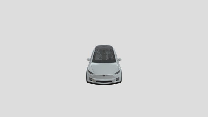 tesla_model_x_animation 3D Model