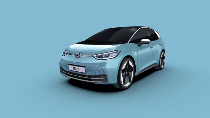 Volkswagen ID3 2020 3D Model