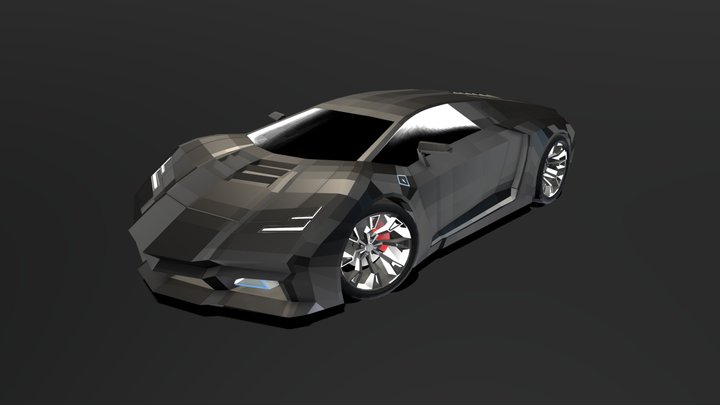 [ FREE ] Lamborghini Tavaculo 3D Model