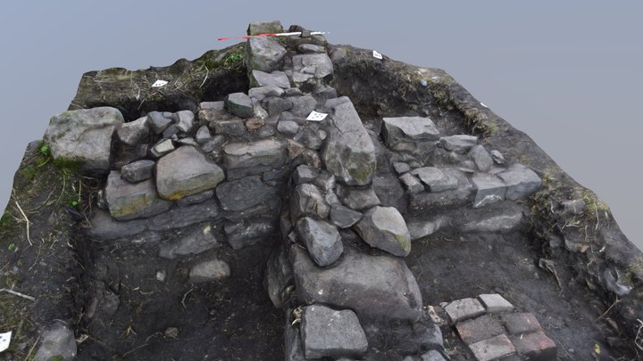 Glenboig Trench 1 3D Model