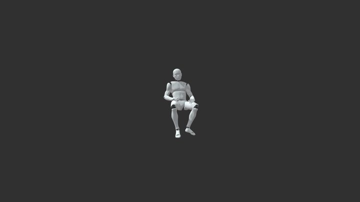 Welcomes_sitting_down_v10 3D Model
