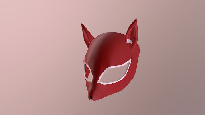 panther mask persona 5 3D Model