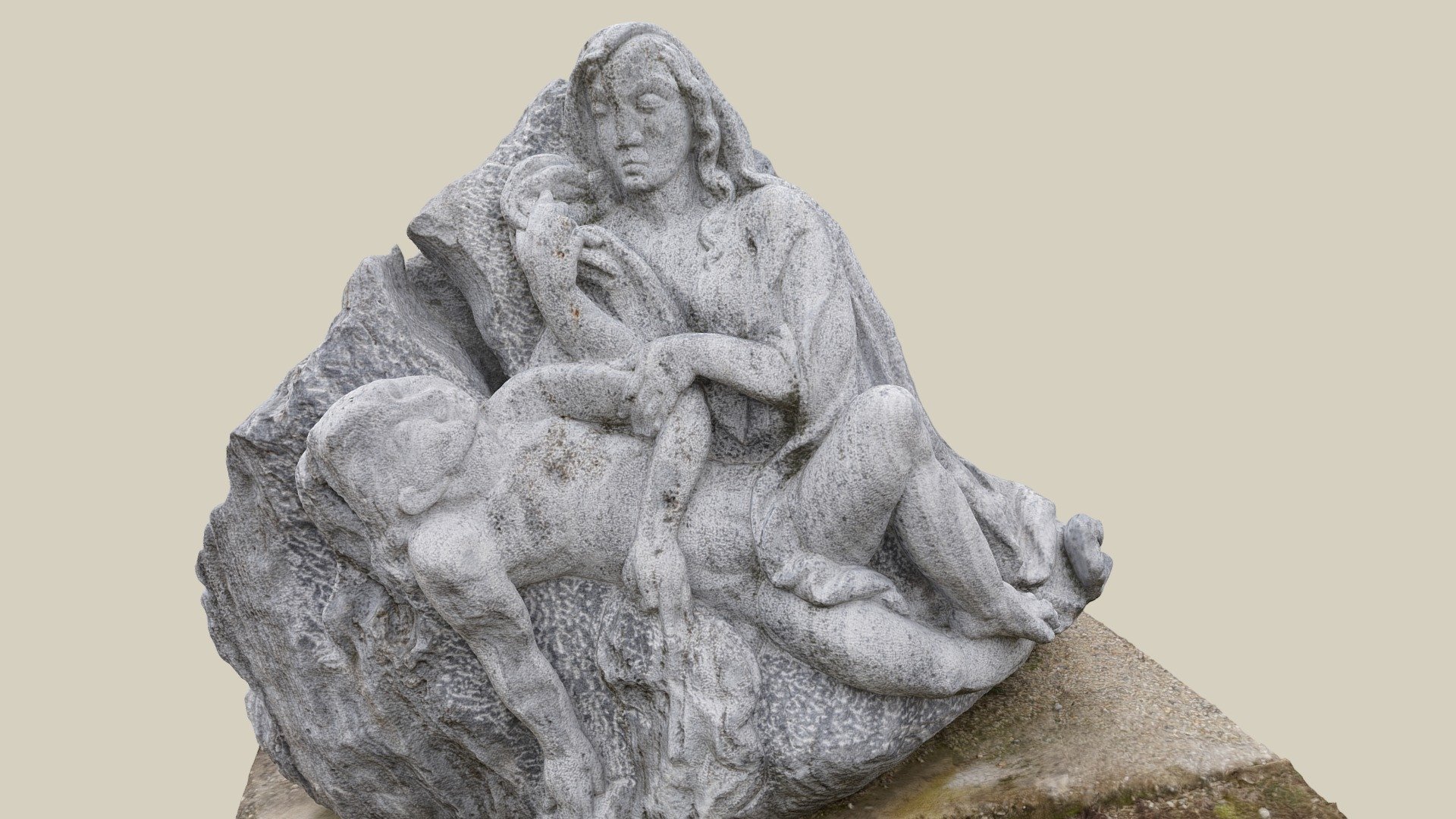 Pietá — Sketchfab embed 3D viewer