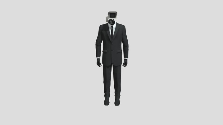 Normal_cameraman(skibidi_toilet) 3D Model
